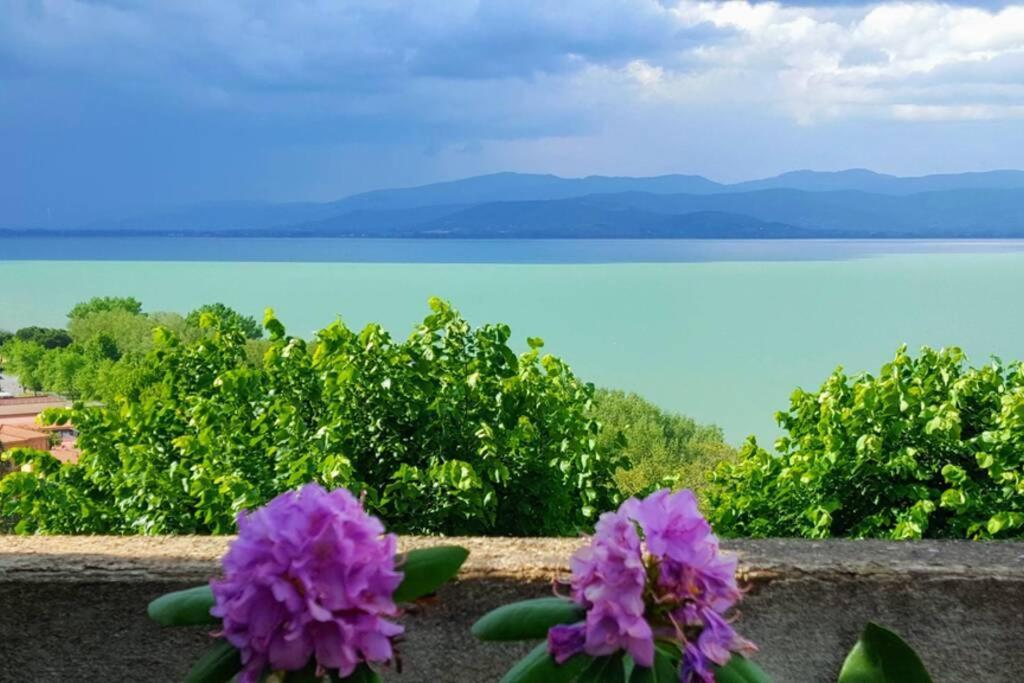 Apartamento Bellavista La Tua Romantica Vacanza Sul Trasimeno Castiglione del Lago Exterior foto